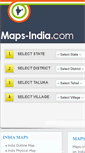 Mobile Screenshot of maps-india.com